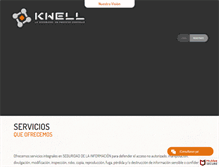 Tablet Screenshot of kwell.net